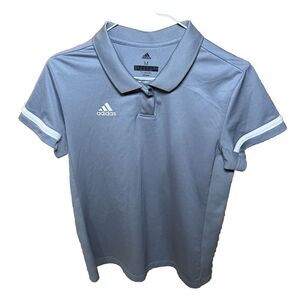 Adidas Clima Cool Grey Polo Size Medium